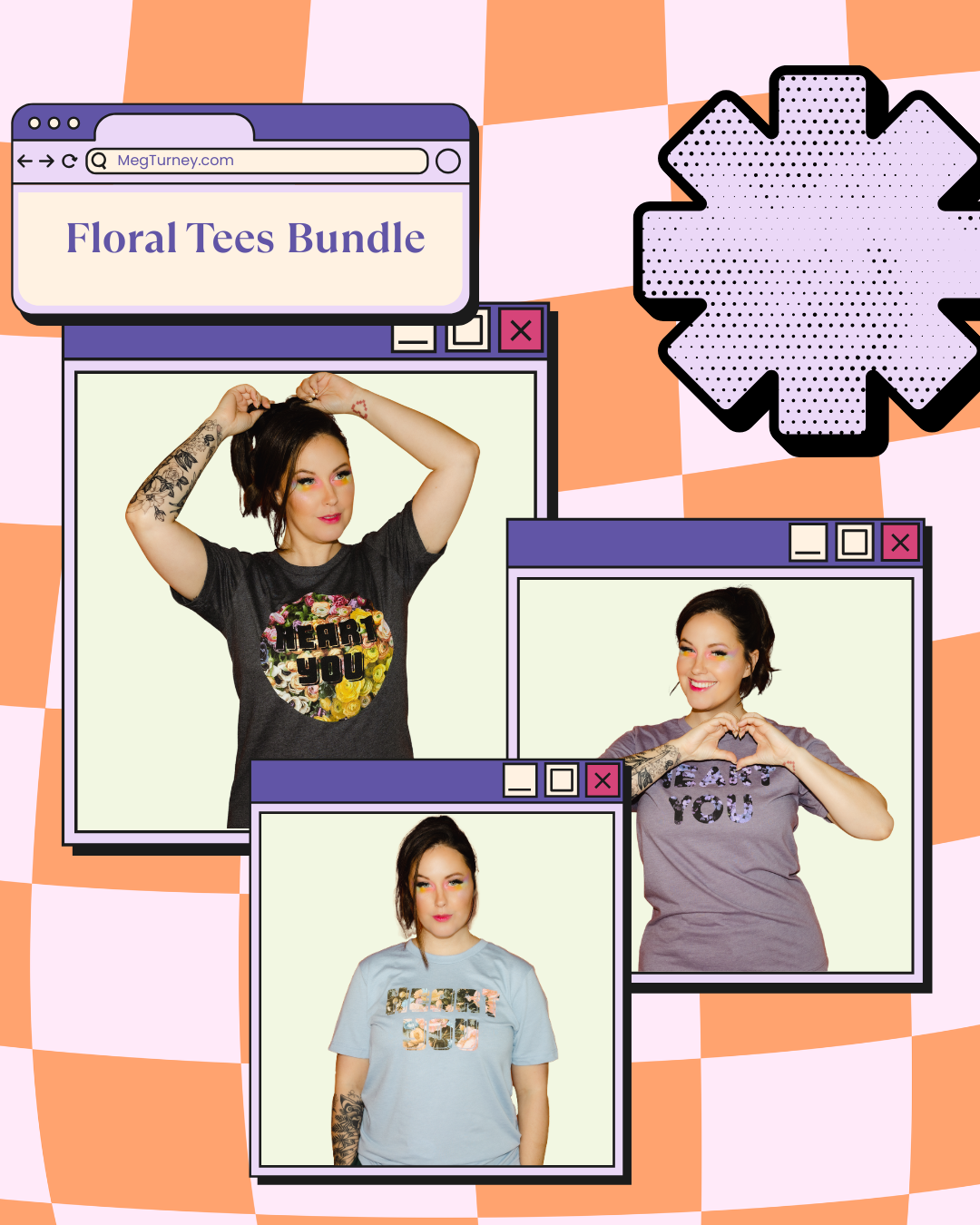 Floral Tees Bundle