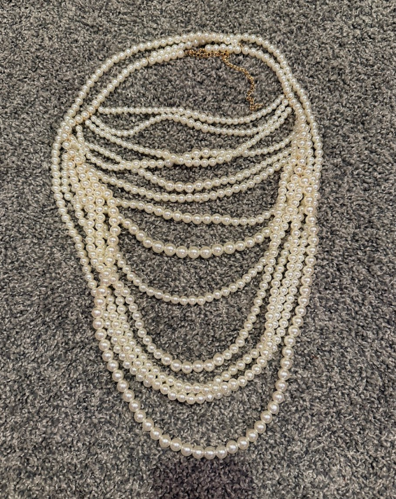 Large Pearl Necklace - Meg's Closet