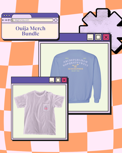Ouija Board Crewneck and T-Shirt Bundle