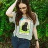 Bear Flowy Crop