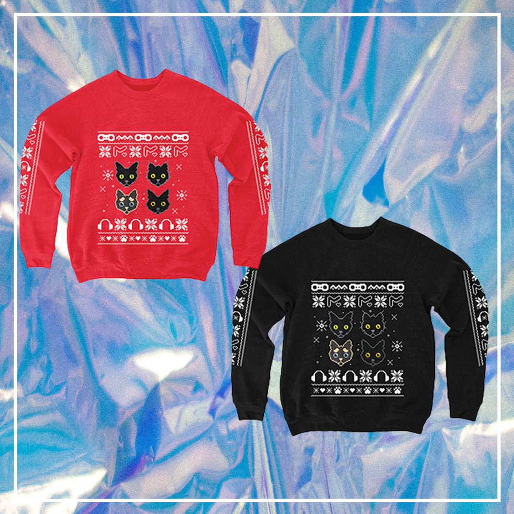 Festive Cat Sweater