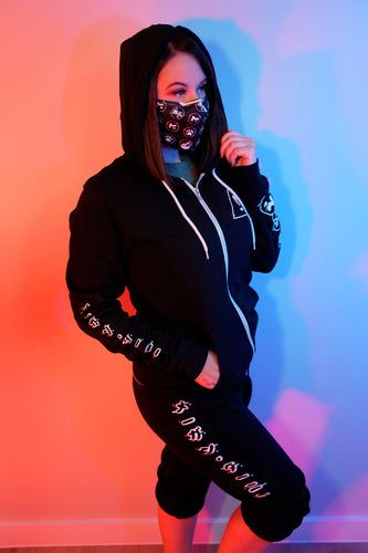 Glitch Katakana Sweatpants - Unisex