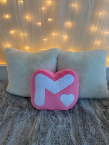 M Logo Pillow