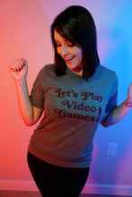 Load image into Gallery viewer, Let&#39;s Play Games Vintage Tee - Unisex