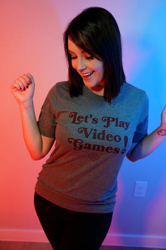 Let's Play Games Vintage Tee - Unisex