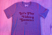 Load image into Gallery viewer, Let&#39;s Play Games Vintage Tee - Unisex