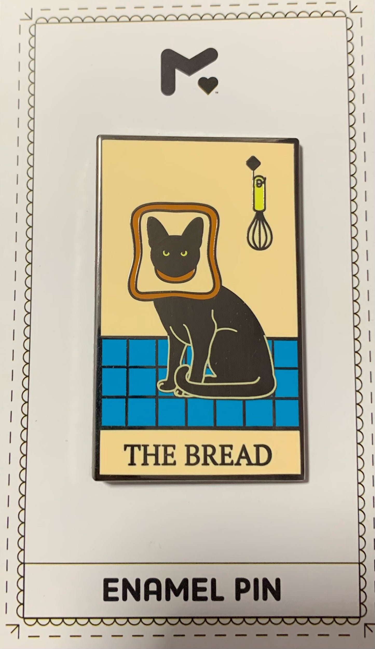 Bread Enamel Pin