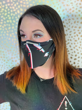 Load image into Gallery viewer, Glitch Warning Logo Mask