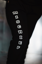 Load image into Gallery viewer, Mischief Jogger Sweatpants in Black